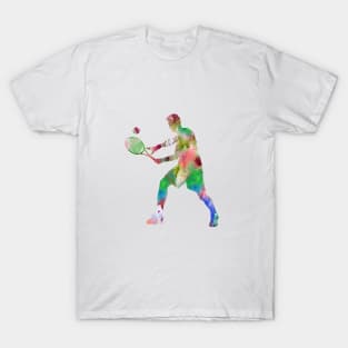 Male tennis player T-Shirt